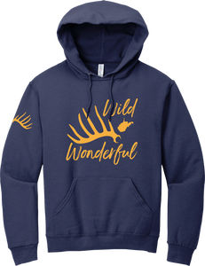 Wild Wonderful Shed Hoodie - Navy