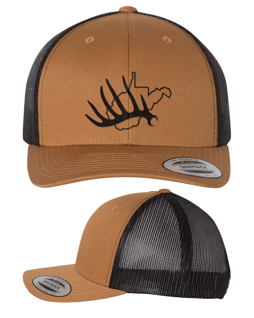 WV Shed Hat - Carmel & Black