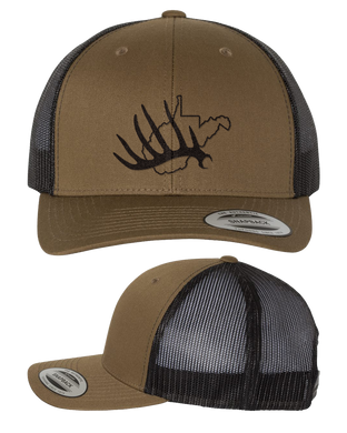 WV Shed Hat - Coyote & Black