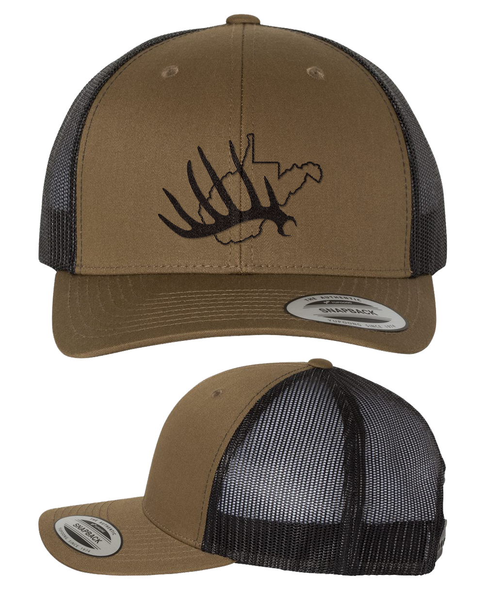 WV Shed Hat - Coyote & Black