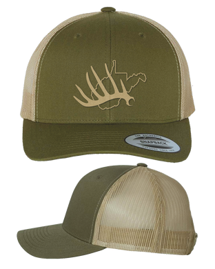 WV Shed Hat - Moss & Khaki