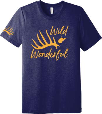 Wild Wonderful Shed Tee - Navy