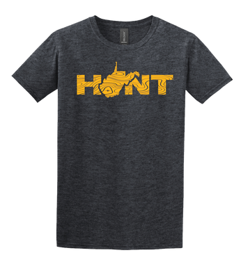 WV Hunt Dark Heather Tee