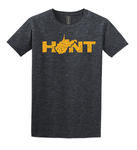 WV Hunt Dark Heather Tee