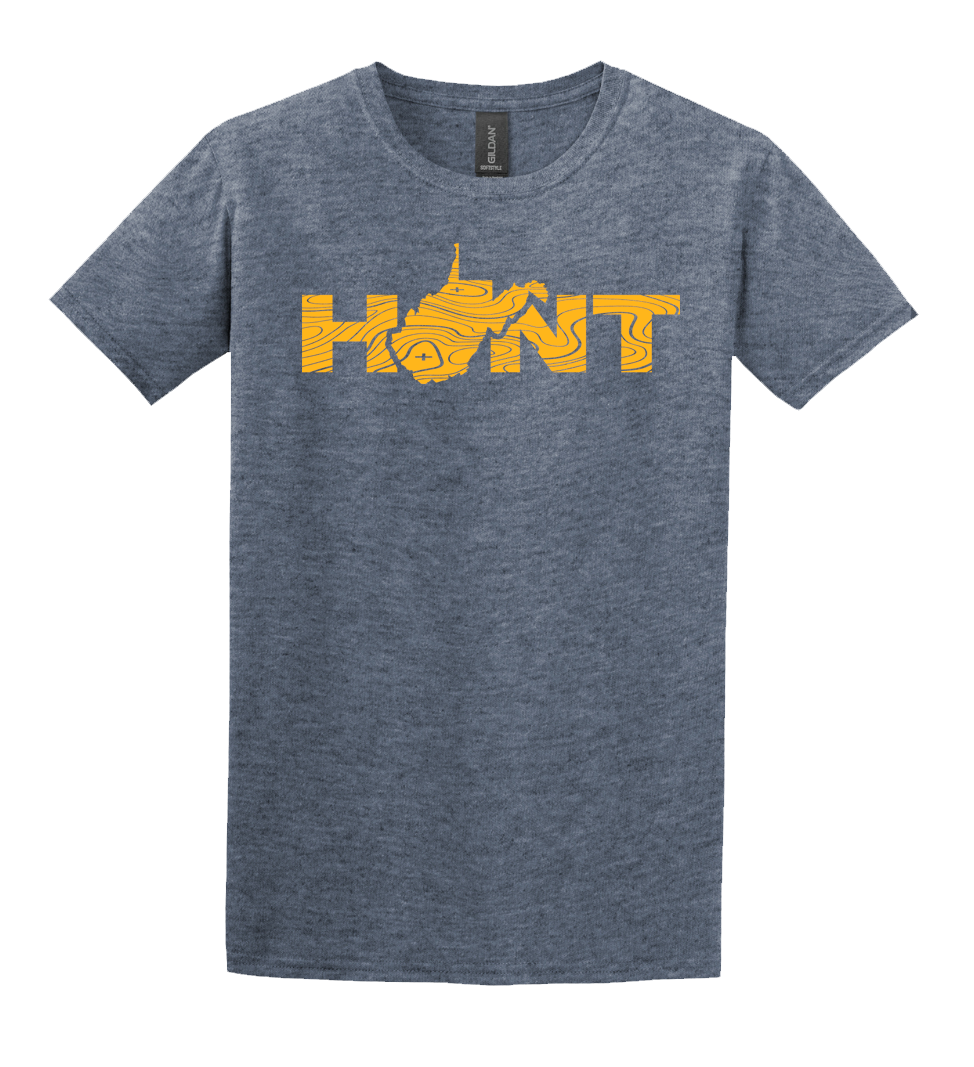 Hunt To Eat Logowear - T-shirt - Indigo