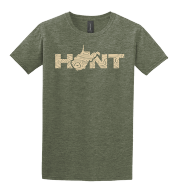 WV Hunt Military Heather Tee