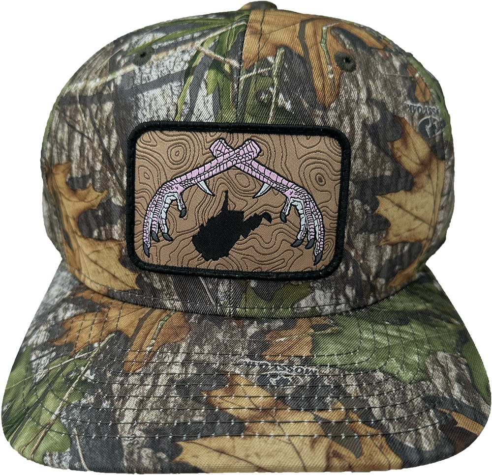 WV Turkey Hunter Mossy Oak Guide Patch Cap